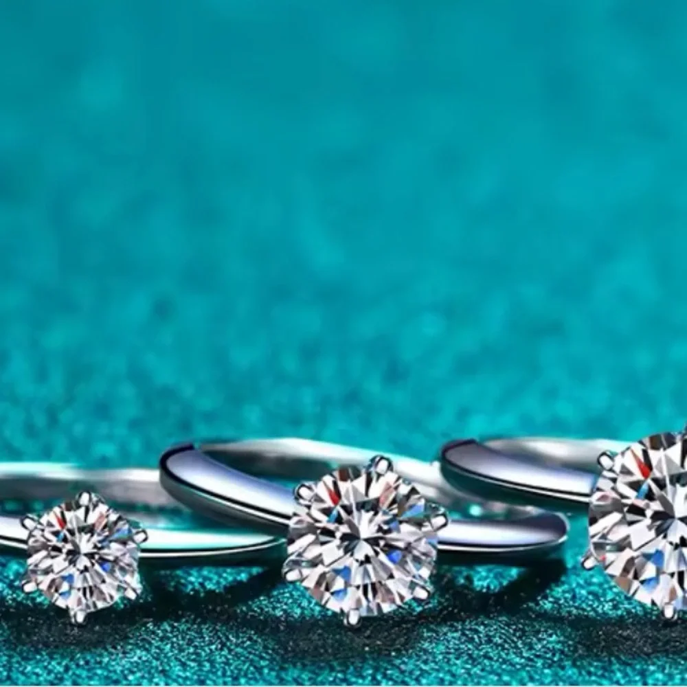 1 Ct Solitaire Ring Round Brilliant Cut Simulated Diamond,‎ Size 8.5 NEW